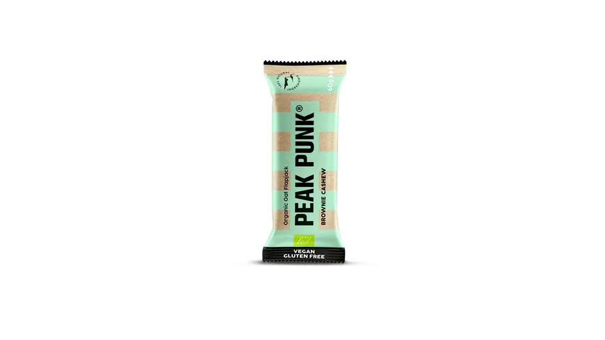 PEAK PUNK Organic OAT Flapjack Chocolate Peanut 60 g