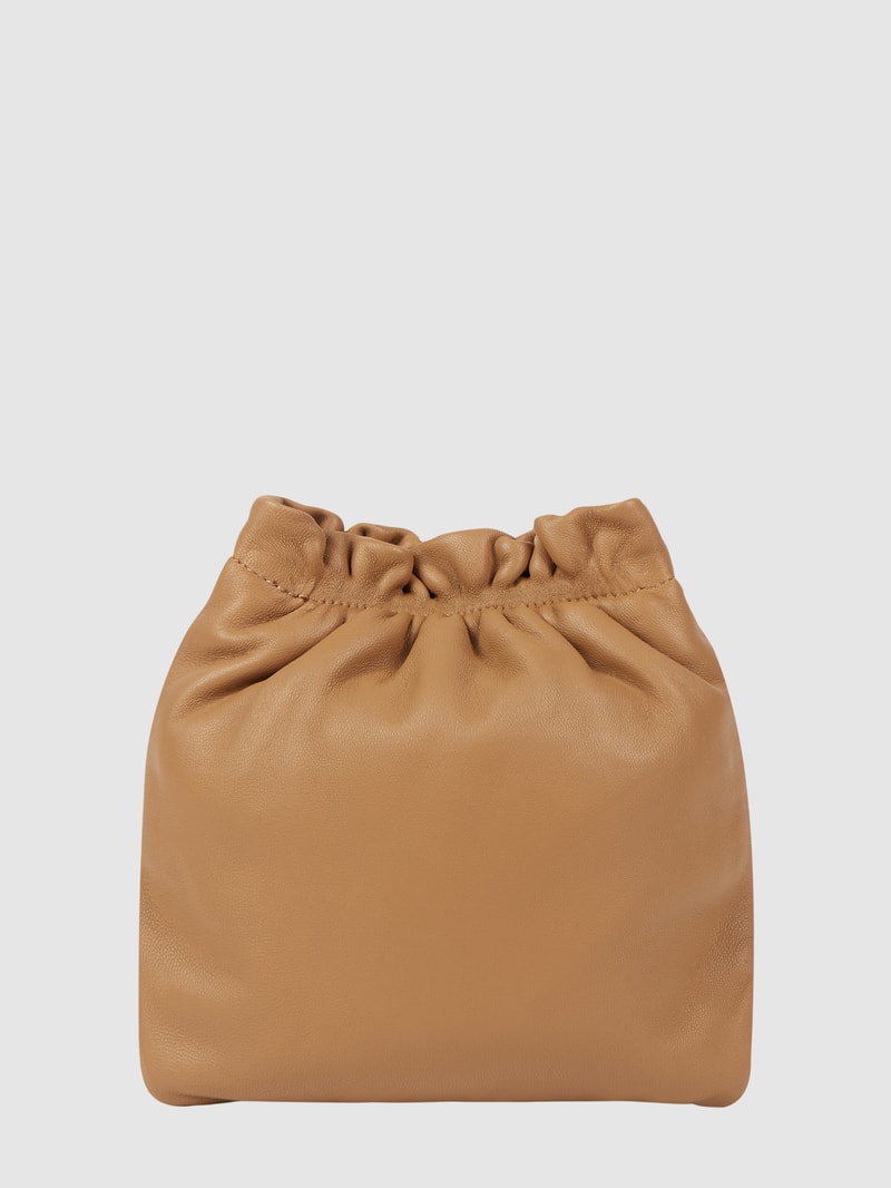 Crossbody Bag aus Leder Modell 'Lilou' in camel