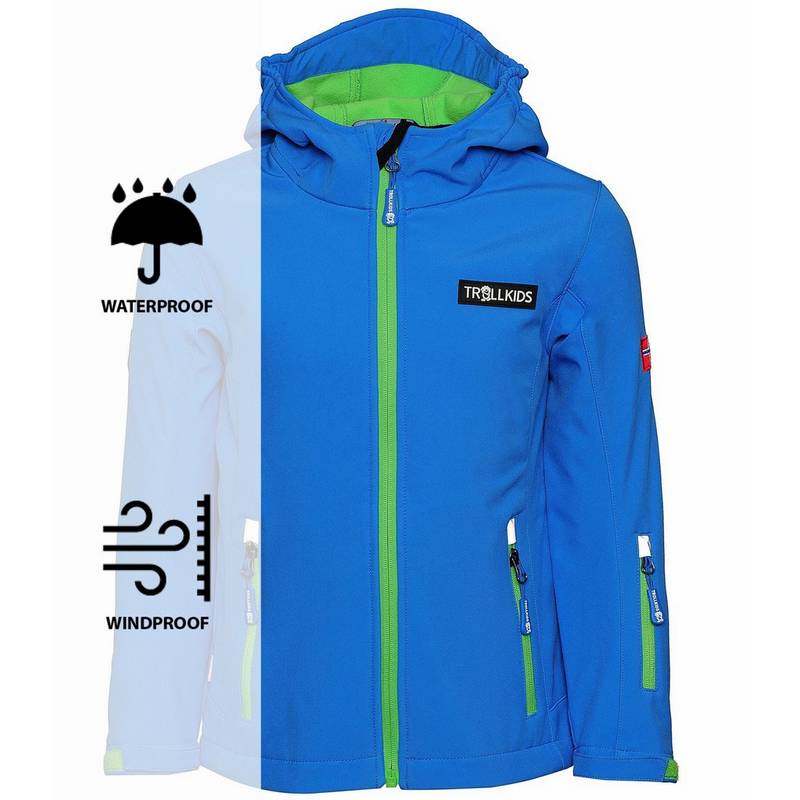 Trollkids Oslofjord Softshelljacke Kinder