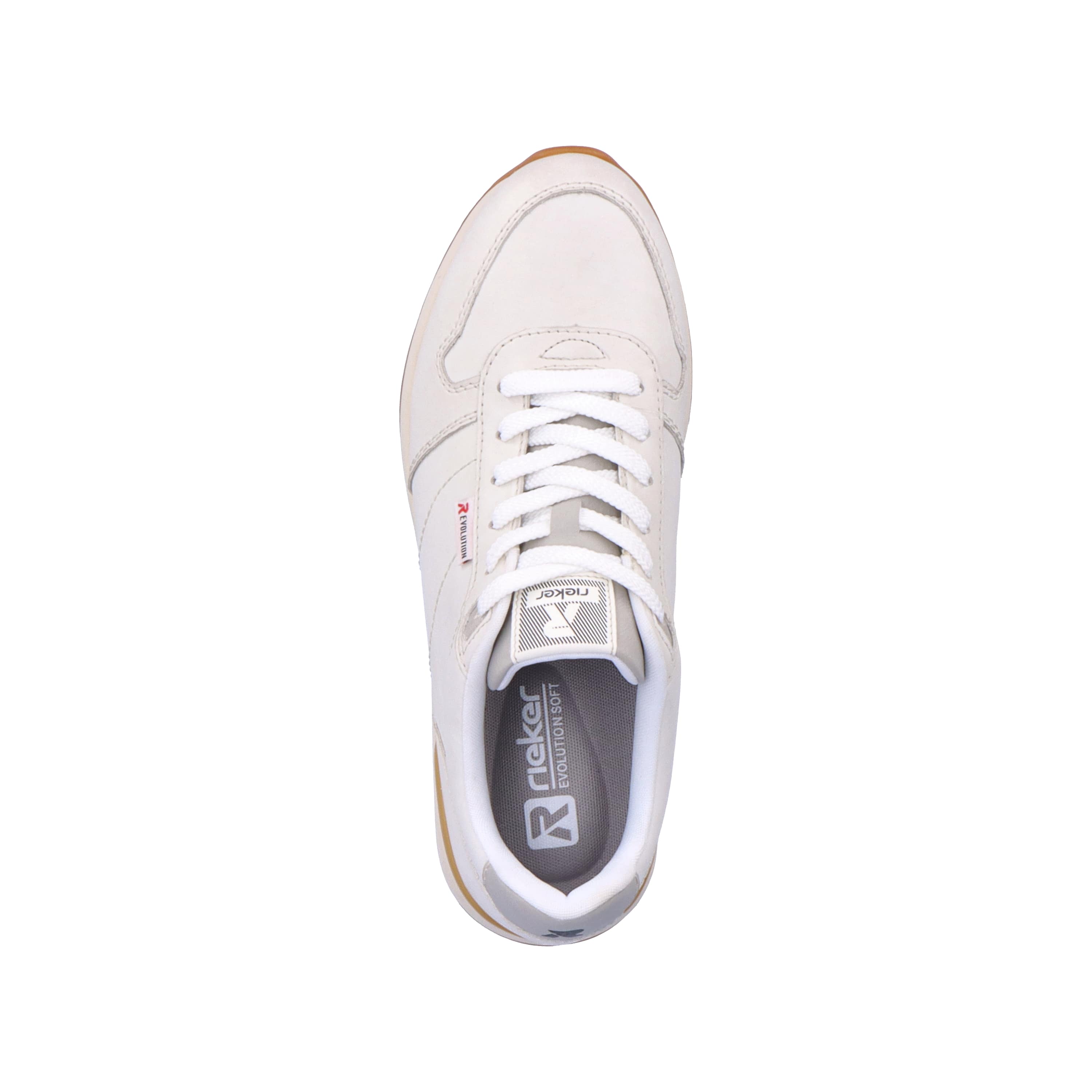 Rieker Herren Sneaker Low crystal white
