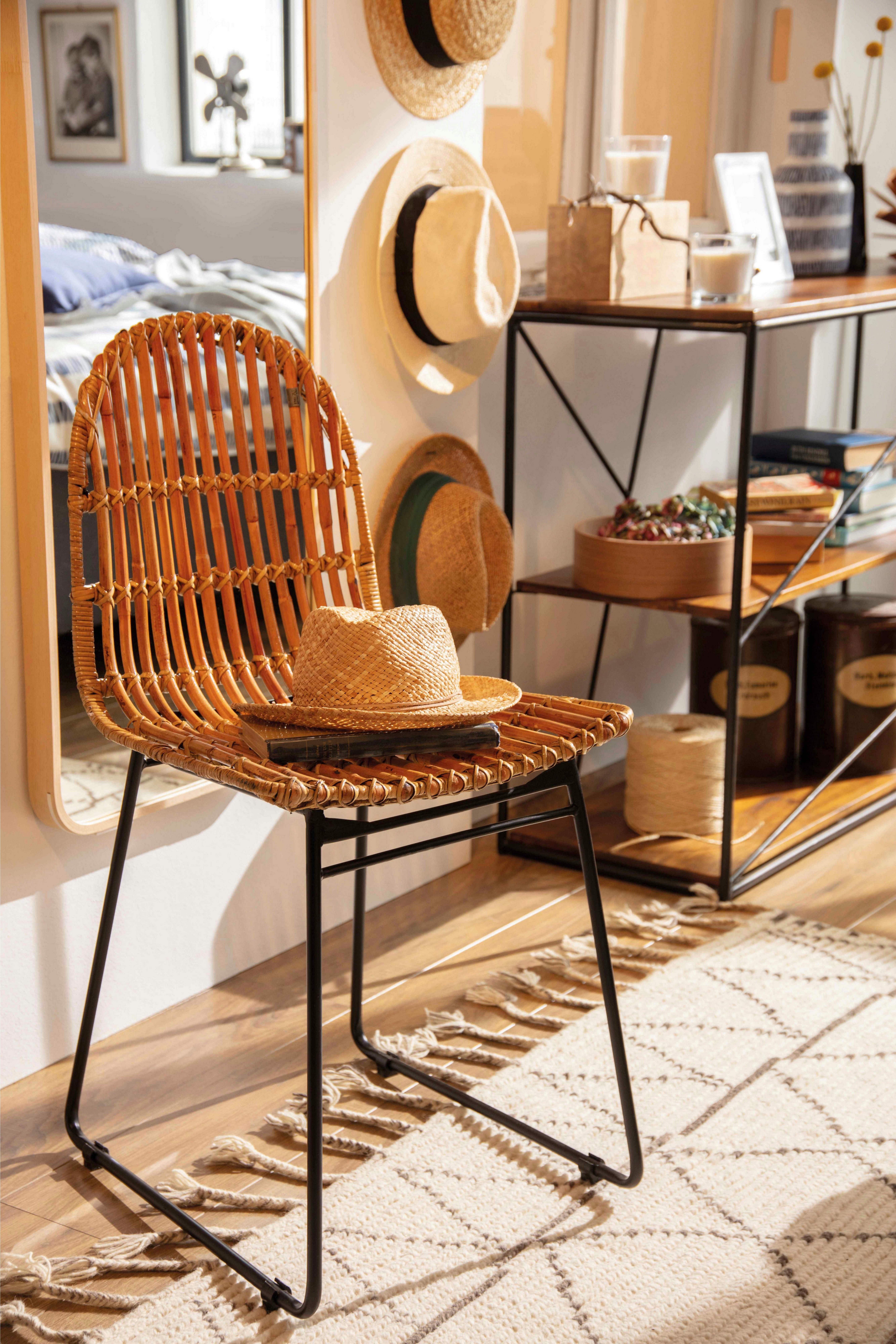 TOM TAILOR HOME Rattanstuhl T-RATTAN CHAIR (Set, 2 St)