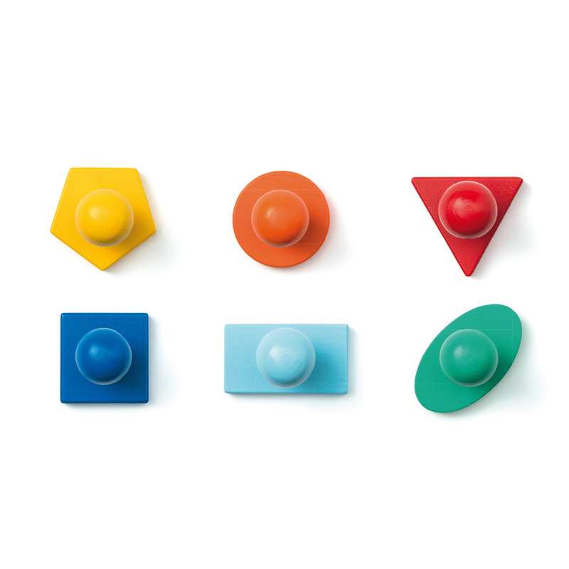 Jeu de formes géométriques et couleurs Oxybul