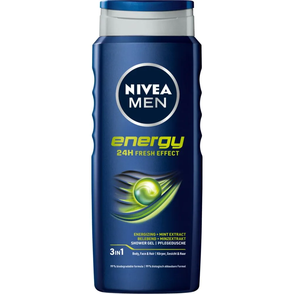„Nivea Energy“ dušo želė