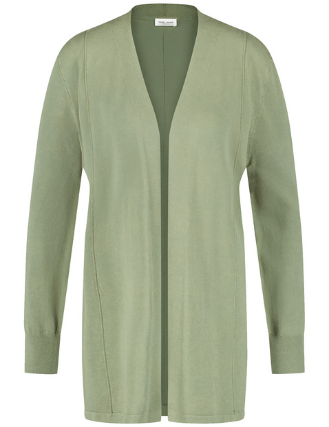 Offene Strickjacke