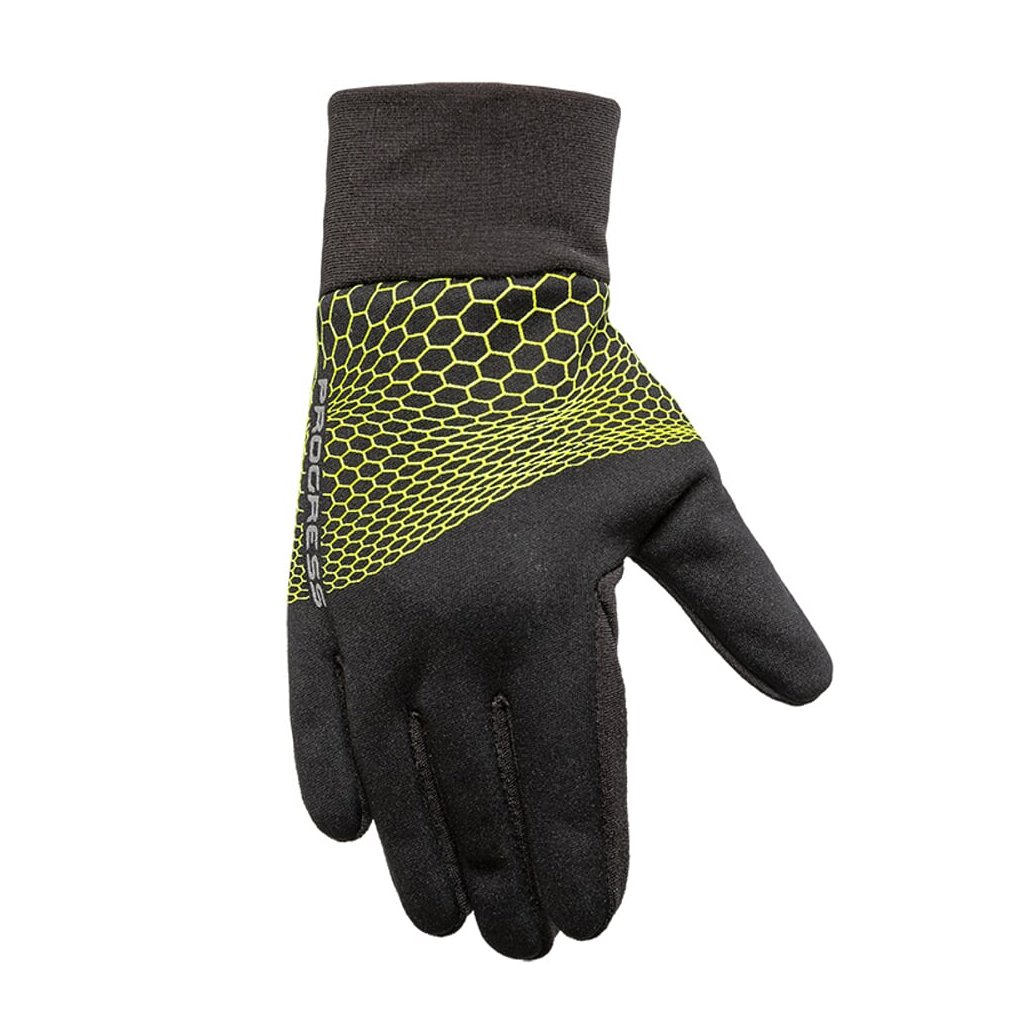 Progress COOLIO GLOVES Winterhandschuhe für Kinder Schwarz/Limette