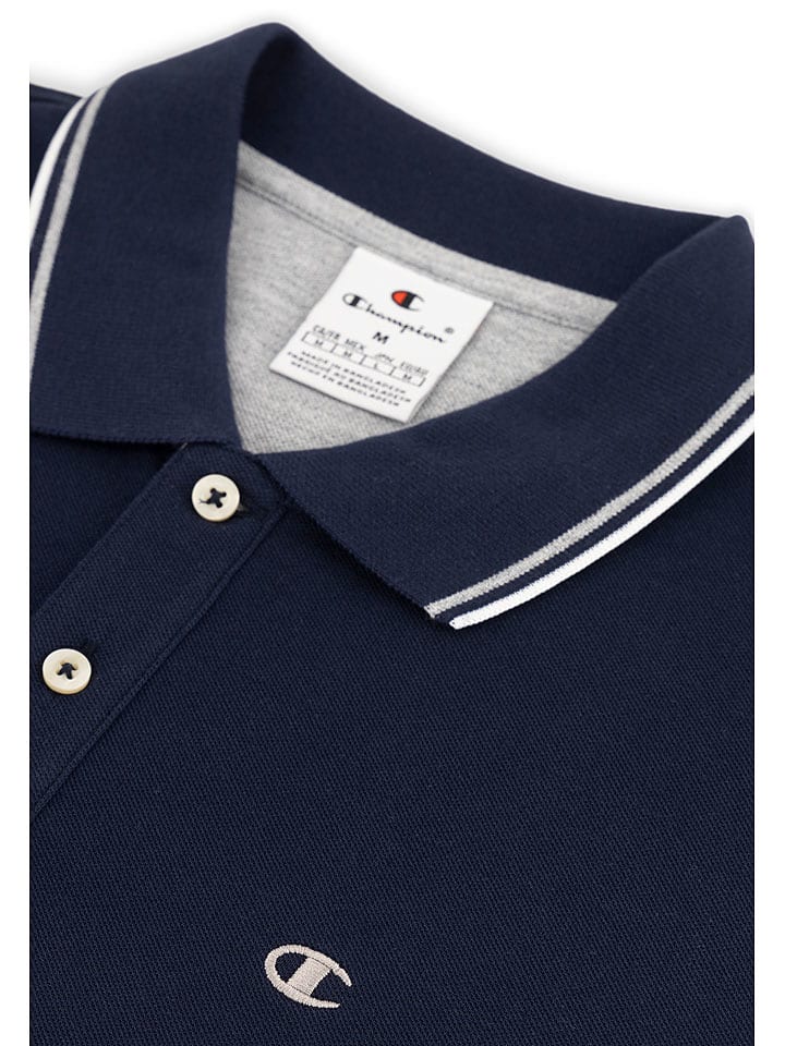 Champion Poloshirt in Dunkelblau günstig kaufen