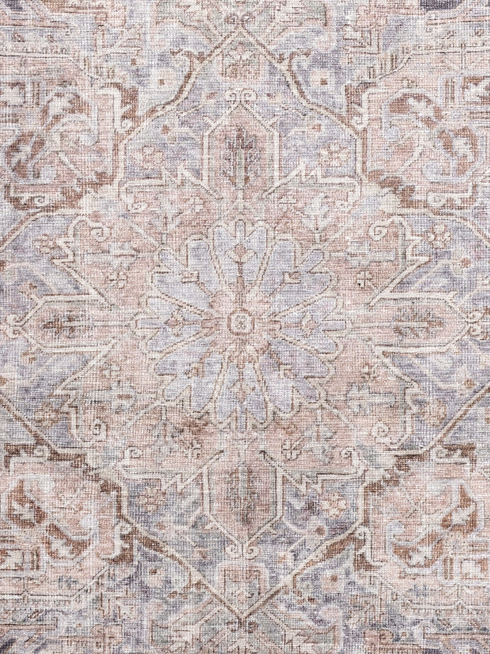 Palanpur Vintage-Teppich, Vintage Grey