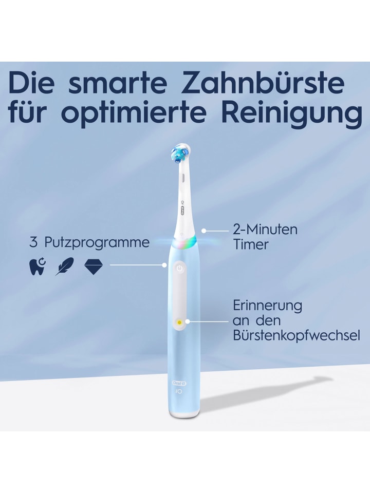 Oral-B Zahnbürste iO 3 Ice Blue in Blau günstig kaufen onesize