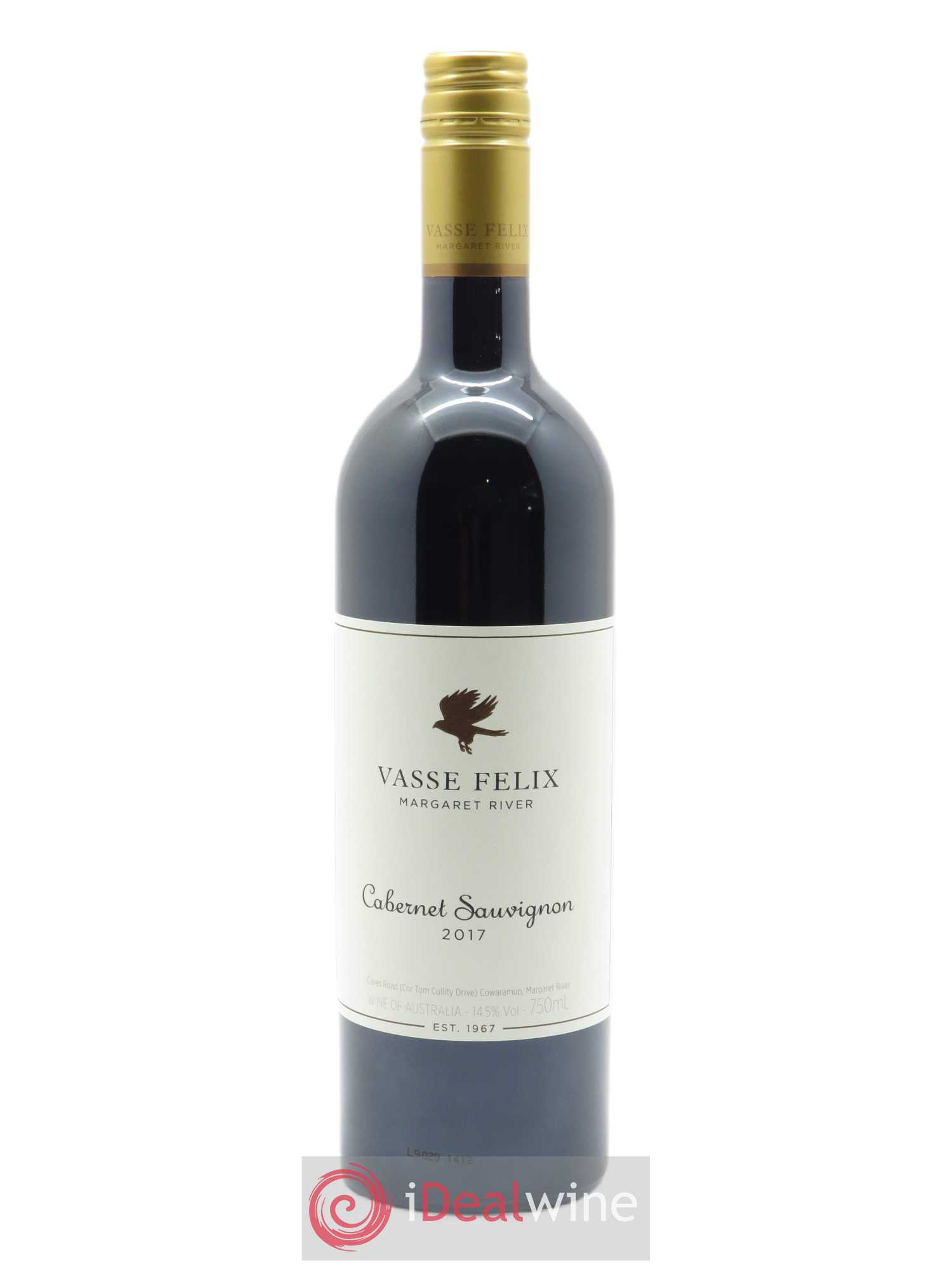 Margaret River Vasse Felix Cabernet Sauvignon  2017 - Lot de 1 Bouteille
