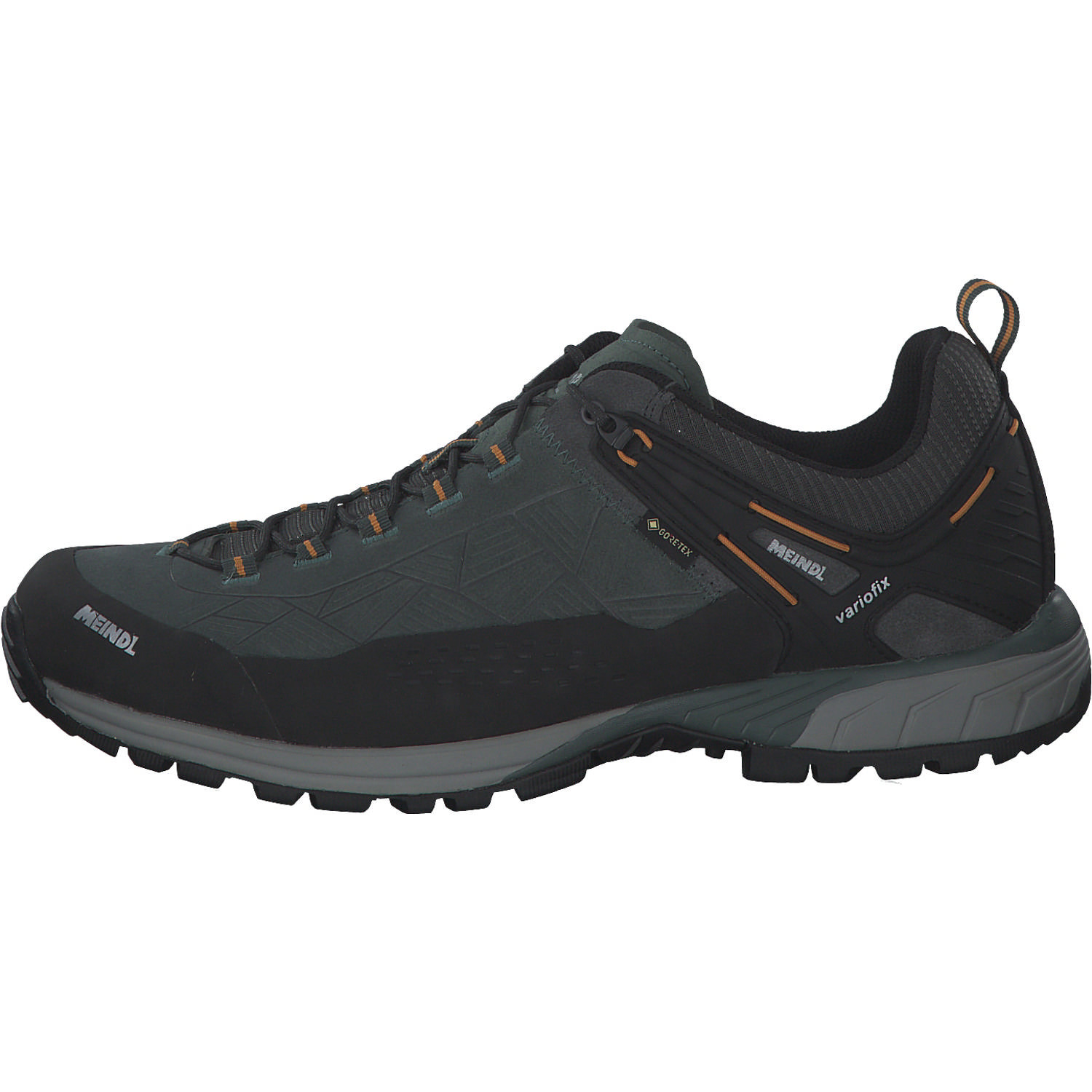 Meindl Top Trail GTX 4715, Trekkingschuhe, Herren, loden/orange