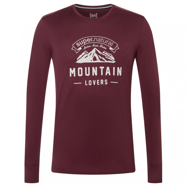 super.natural - Mountain Lovers L/S - Longsleeve