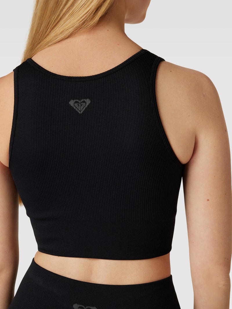 Bustier mit elastischem Bund Modell 'CHILL OUT SEAMLESS V' in schwarz