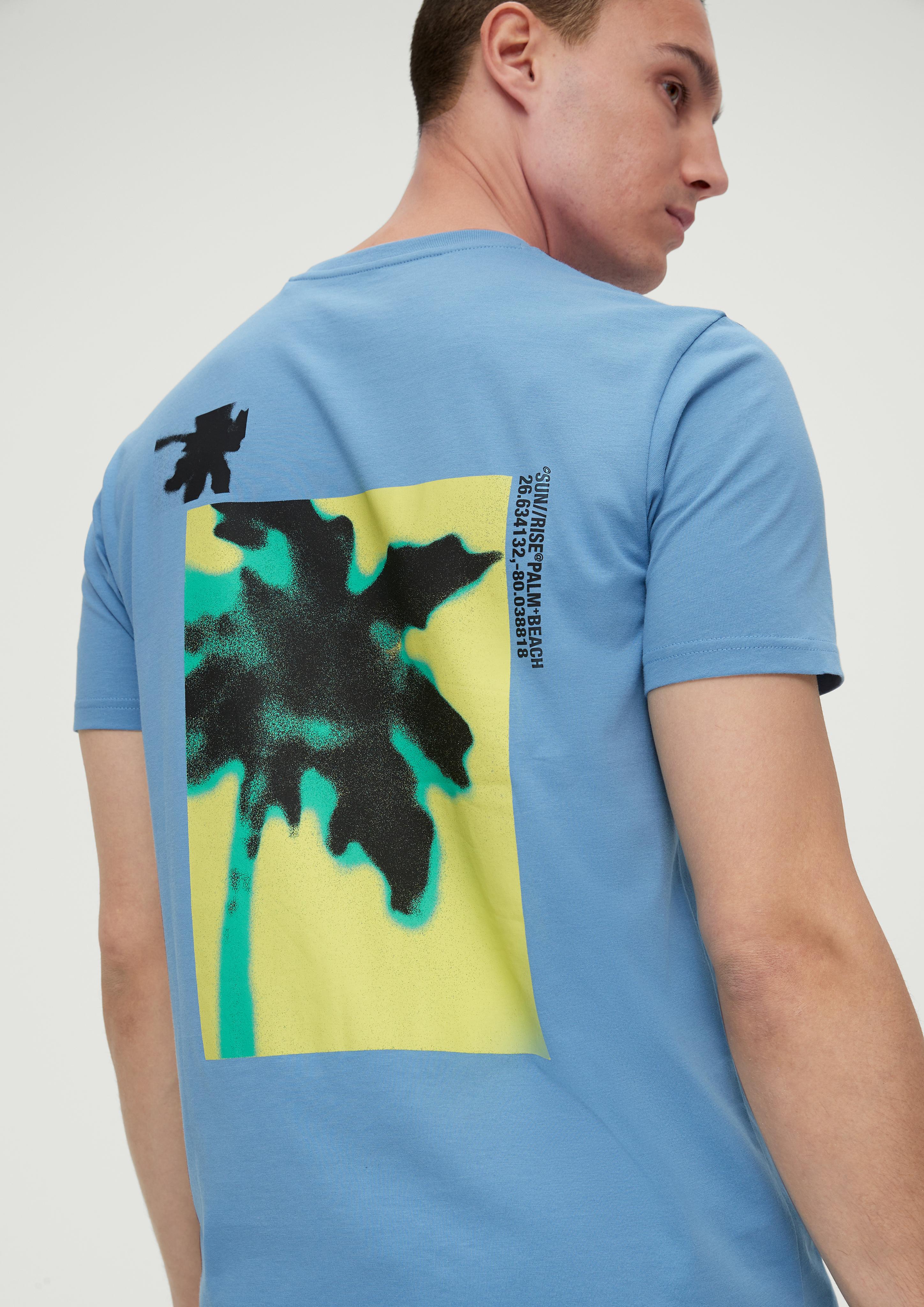 Baumwollshirt mit Grafik-Print  2130601-51D0