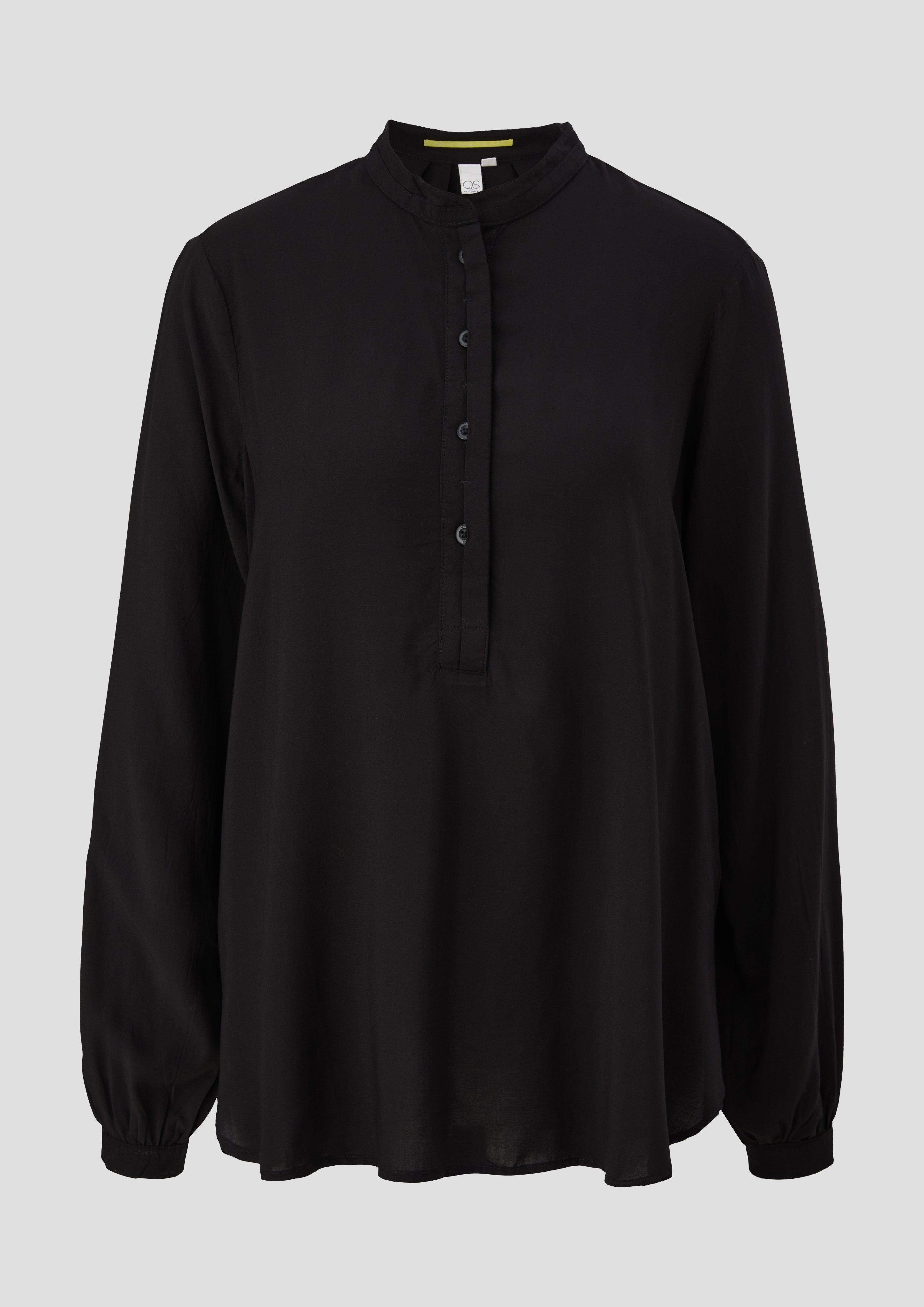 Viskosebluse mit gerafften Details  2130343-9999