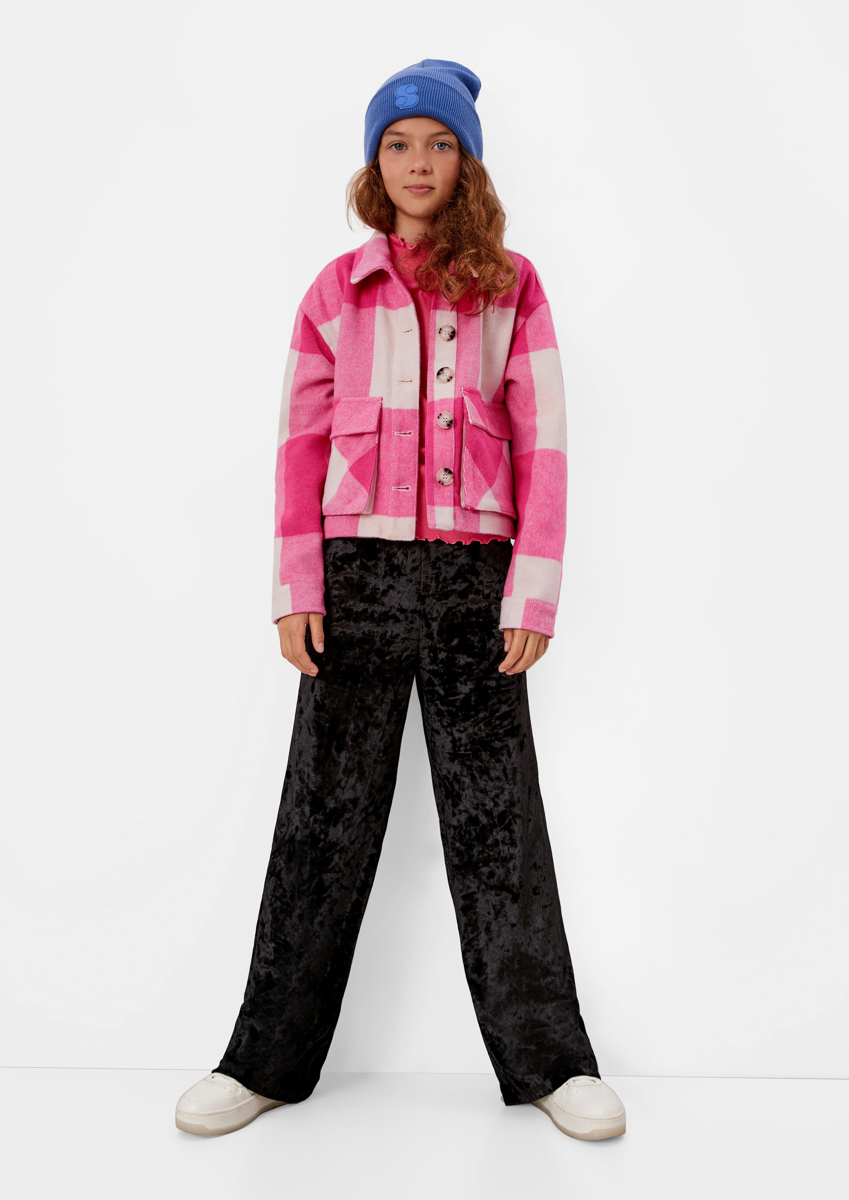 Jacke mit Karomuster  2123205-44N1