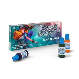 Scale75 - Fantasy & Games Paint Set: Basic Colors 2 (8x 17ml)