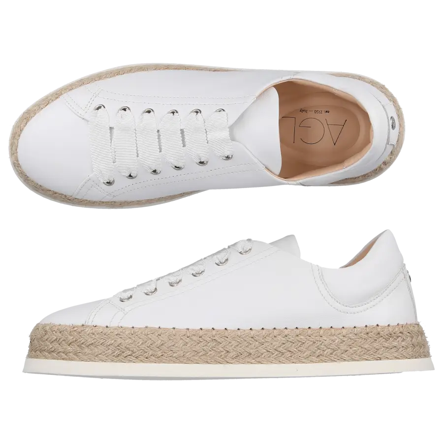 AGL Attilio Giusti Leombruni - Sneaker low D936113 Kalbsleder - weiß