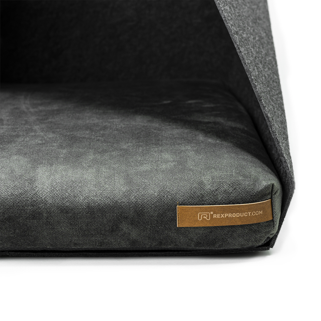 Rexproduct Hundehöhlen Rexproduct Home PetPocket dunkelgrau khaki