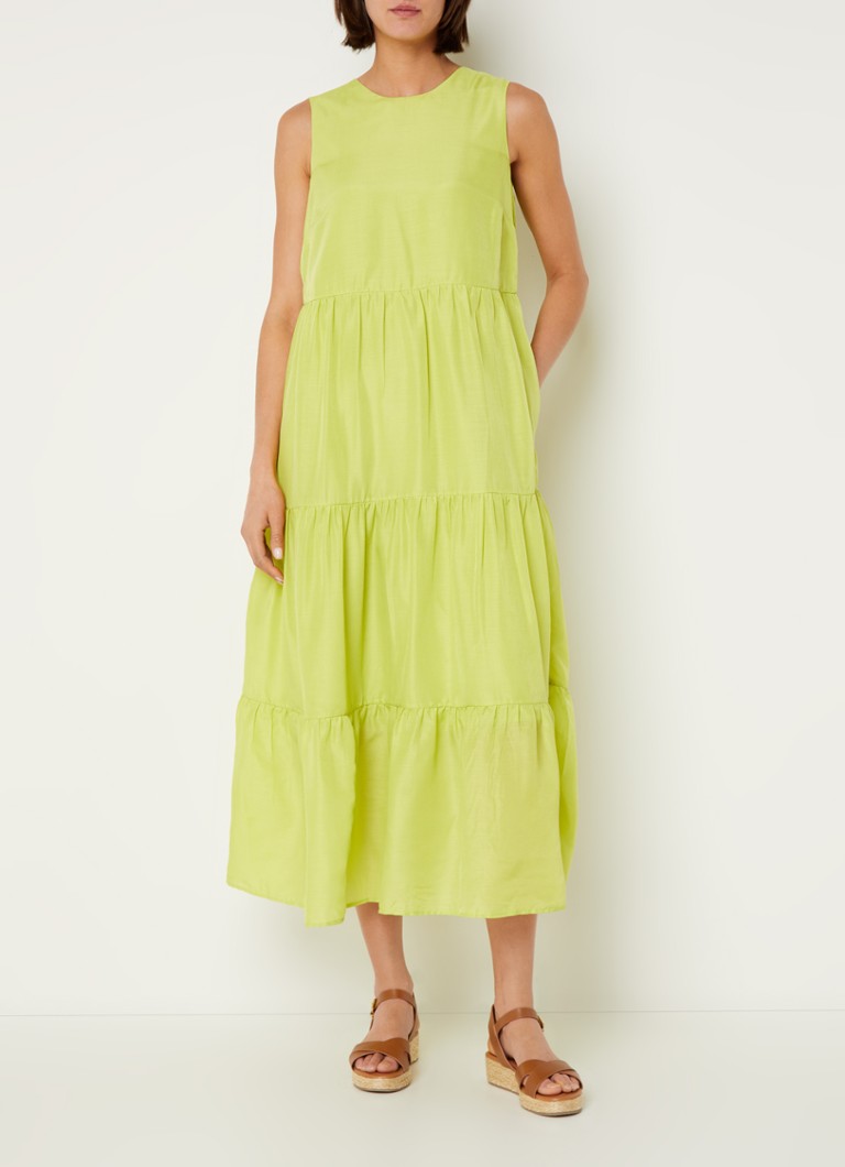 Vestido midi Sara de Phase Eight con escote pronunciado.
