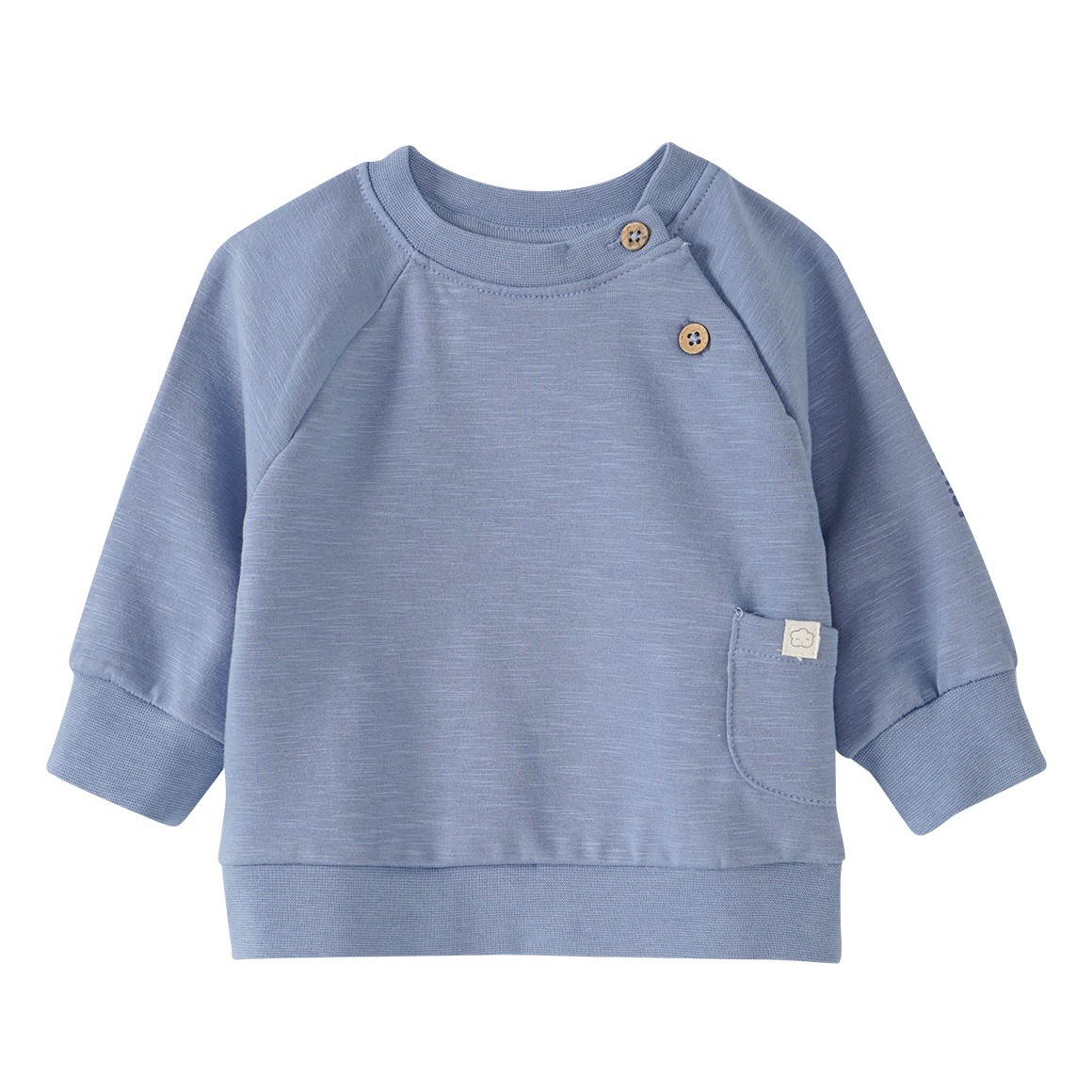 Newborn Sweatshirt mit kleinem Print