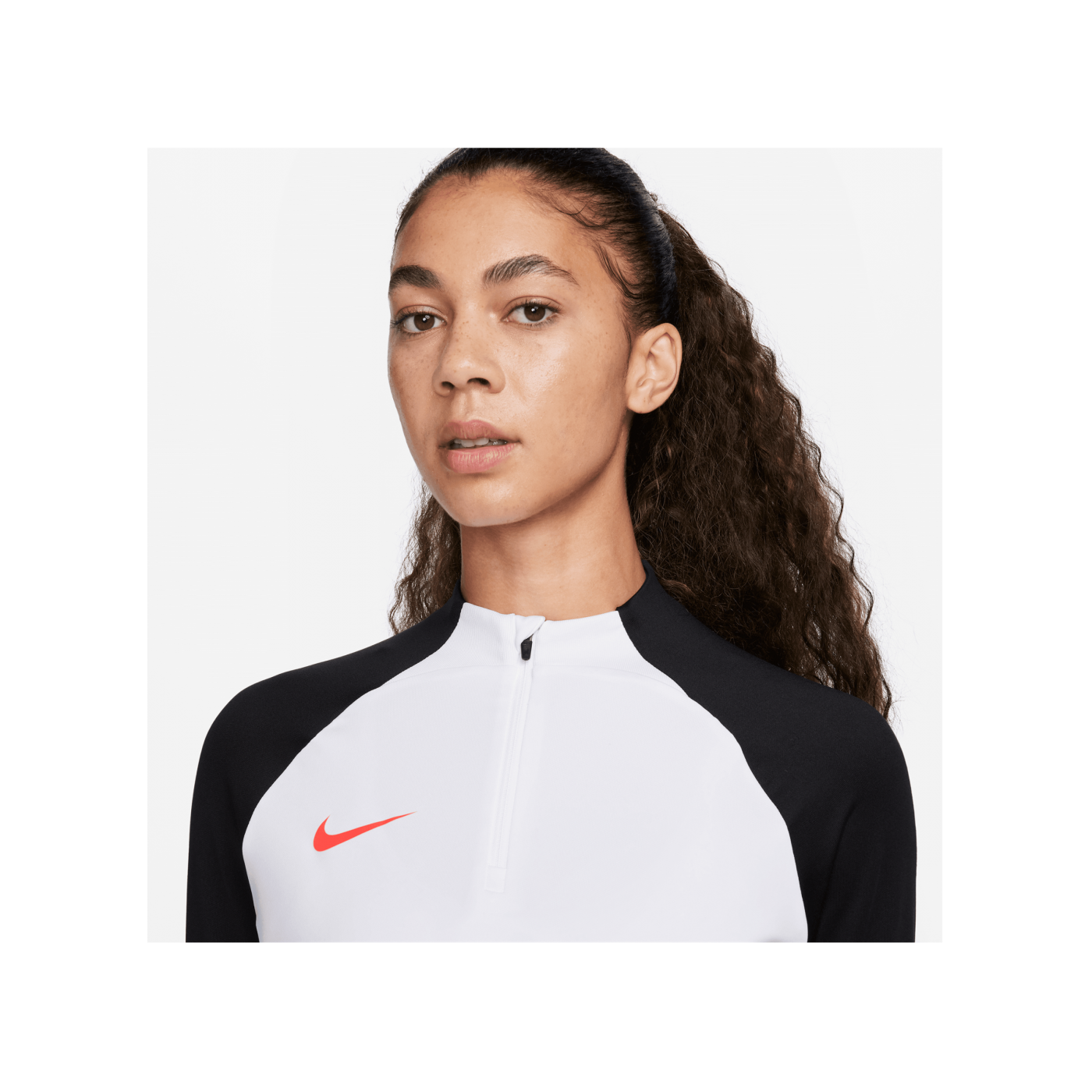 Nike Strike Sweatshirt Damen Weiss Schwarz F100