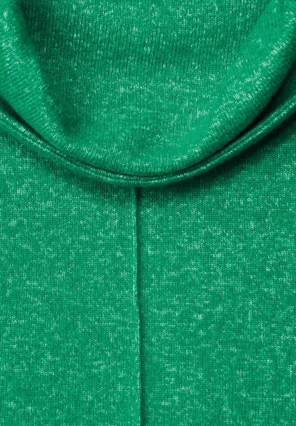 CECIL Shirt mit Volumenkragen
