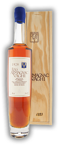 Vaghi 1929 Bas Armagnac Vaghi 1929 Bas Armagnac  Jahrgang 1929 - 0,35	 Liter - Vol 40%