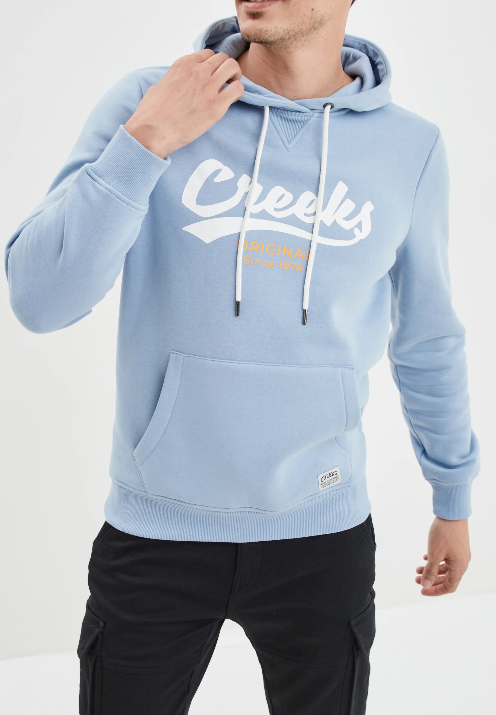 Sudadera con capucha Creeks INSPIRACIÓN AMERICANA MODA FRESCA FÁCIL