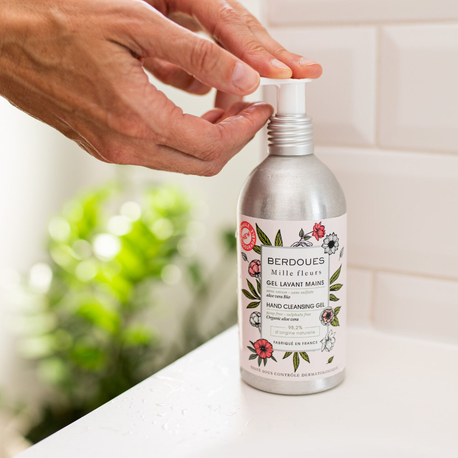 Berdoues Mille Fleurs Hydratation Gel Lavant Mains 250 ml