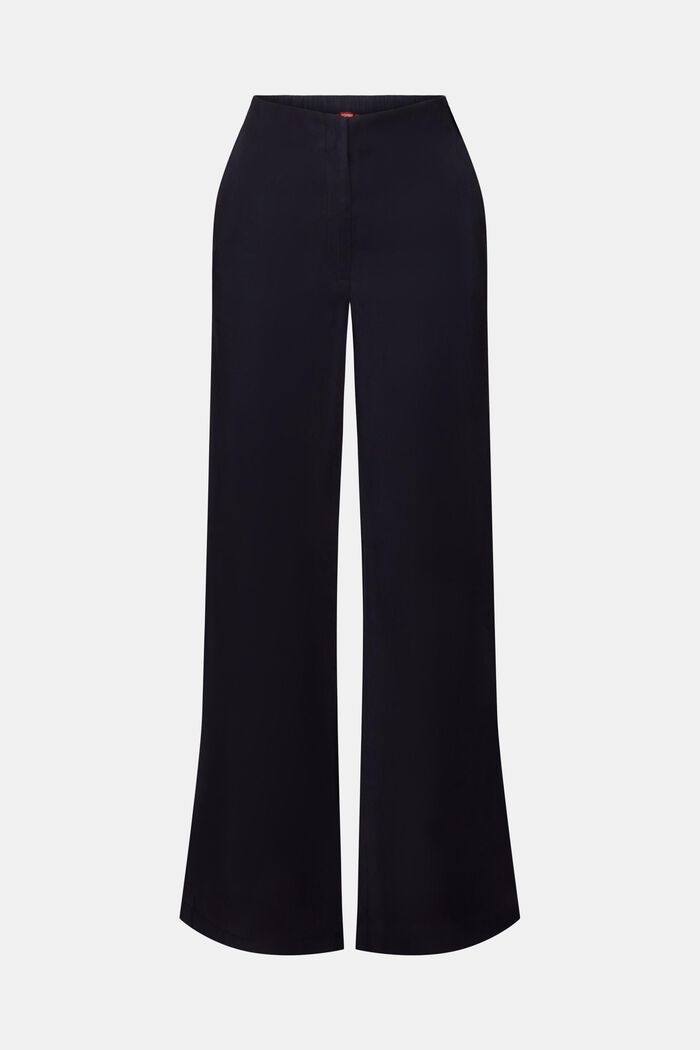 Hose mit hohem Bund und weitem Bein