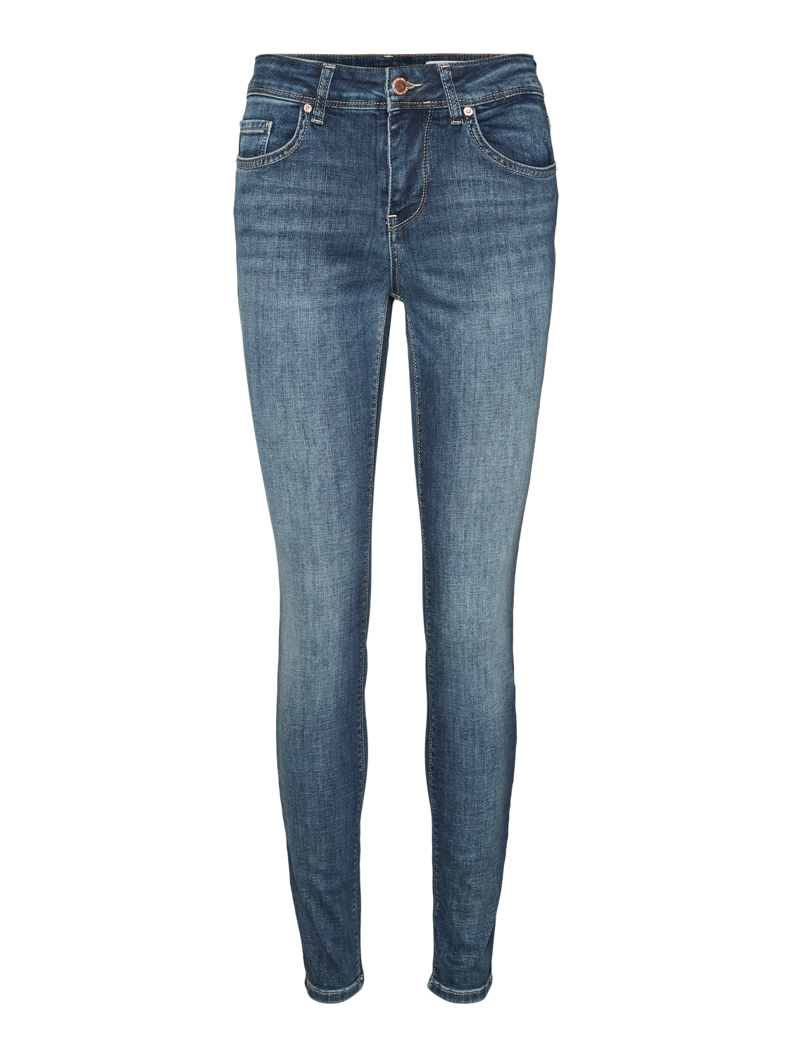 VMLUX Mid Rise Slim Fit Jeans