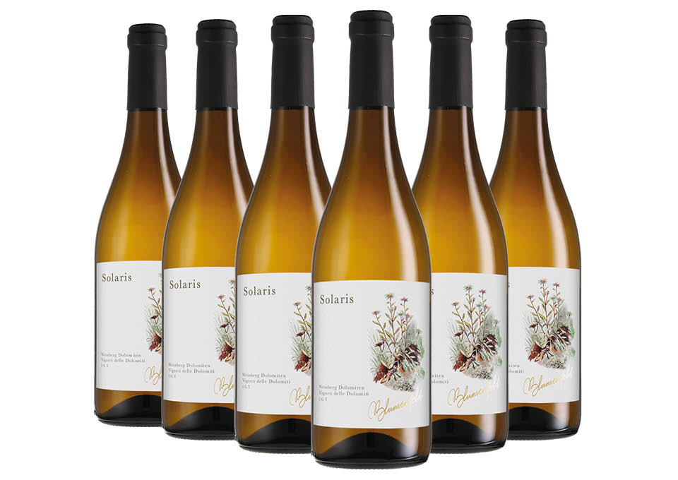 Vigneti delle Dolomiti Solaris IGT 2022 Blumenfeld 6 bouteilles de 0,75 ℓ