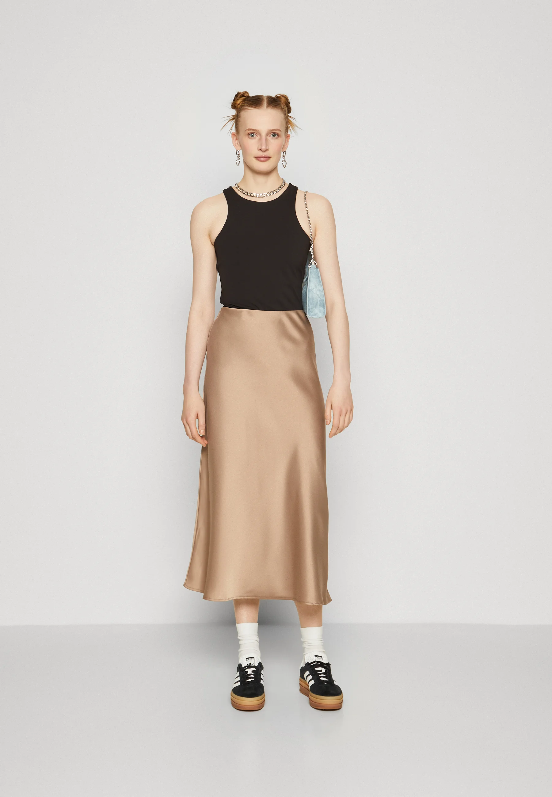YAS Tall YASPELLA MIDI SKIRT - Falda campana