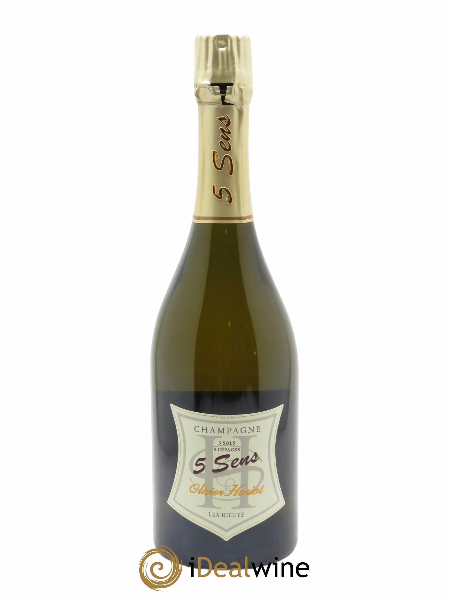 5 Sens Olivier Horiot  2016 - Lot de 1 Bouteille