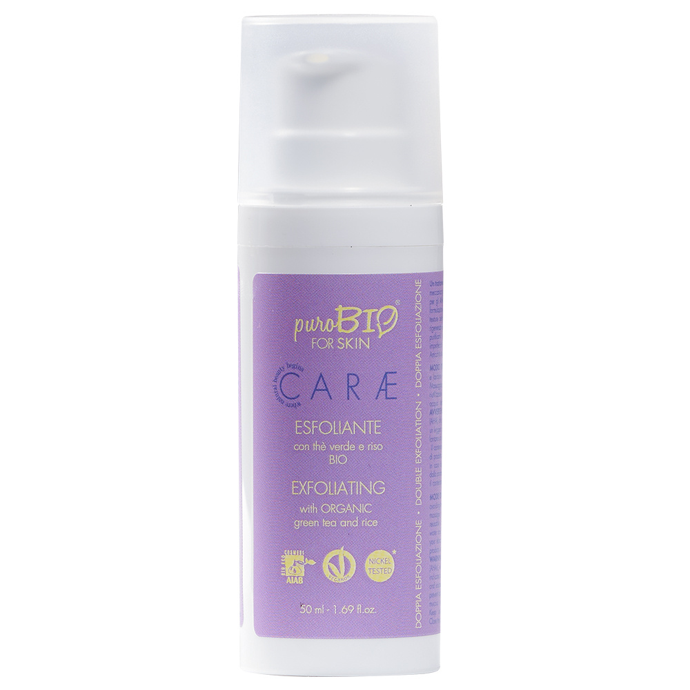 Purobio Exfoliant au thé vert et riz BIO Exfoliant doux au thé vert et riz BIO