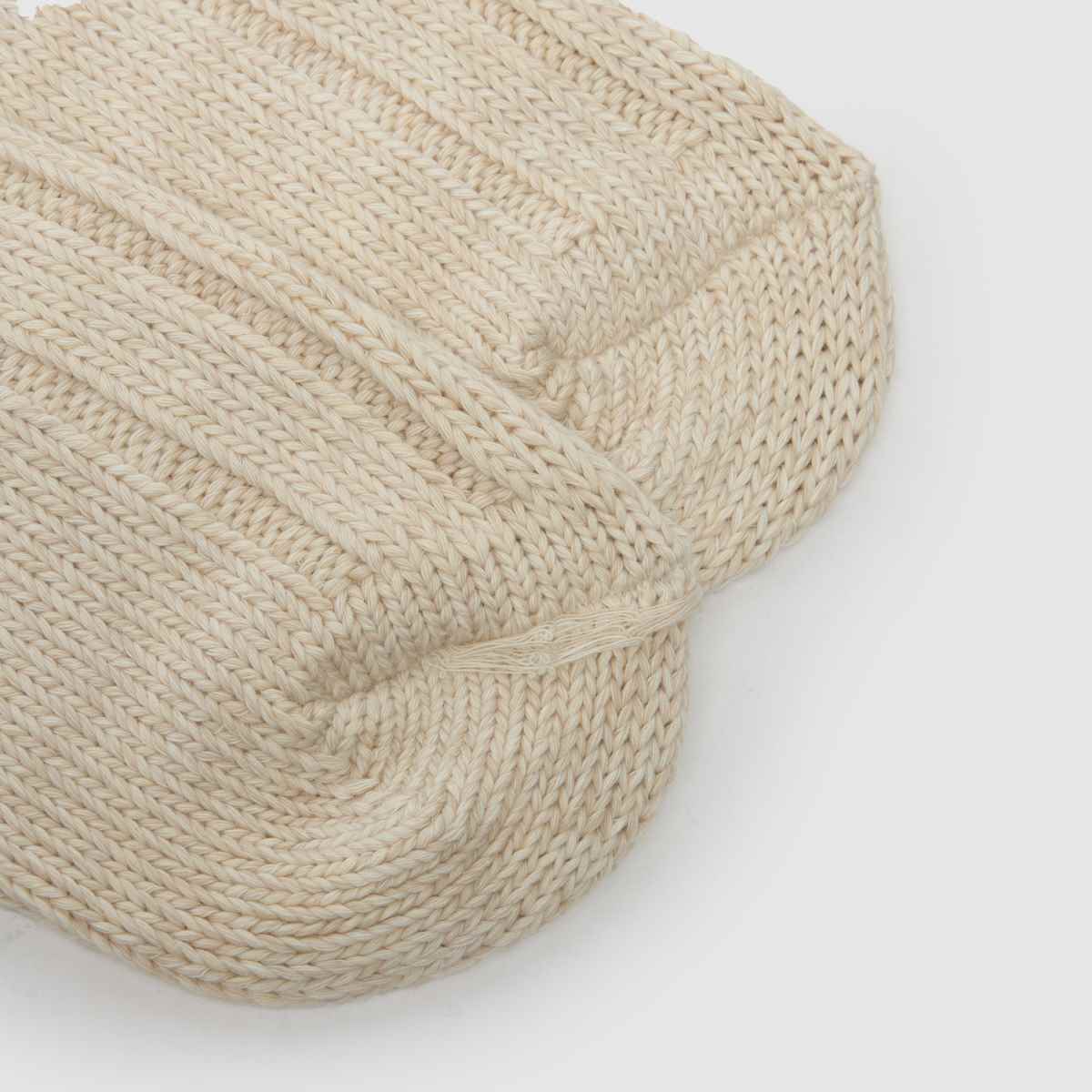 BIRKENSTOCK benvit bomullsstrumpa med twist