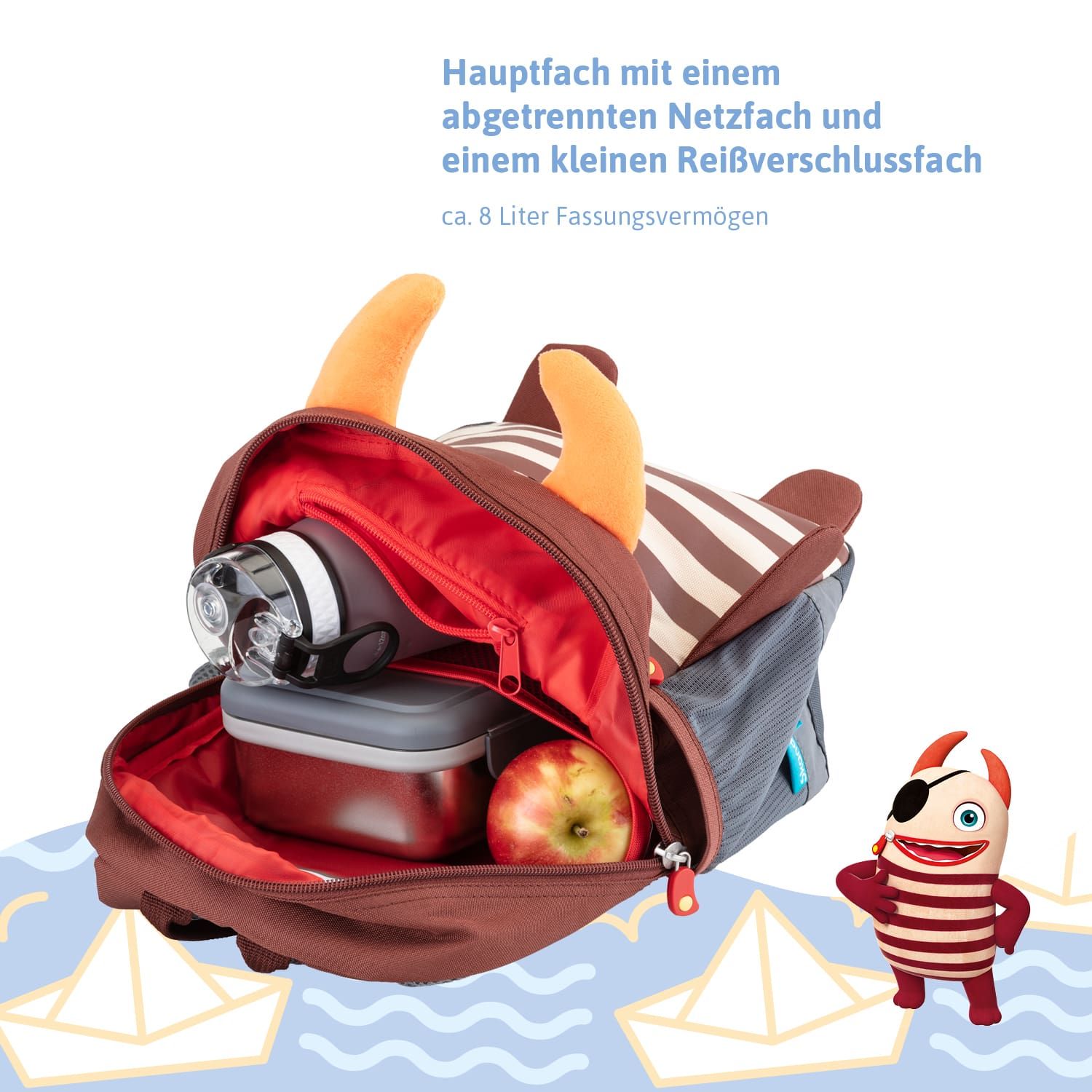 Skandika Sorgenfresser Flint Kinderrucksack
