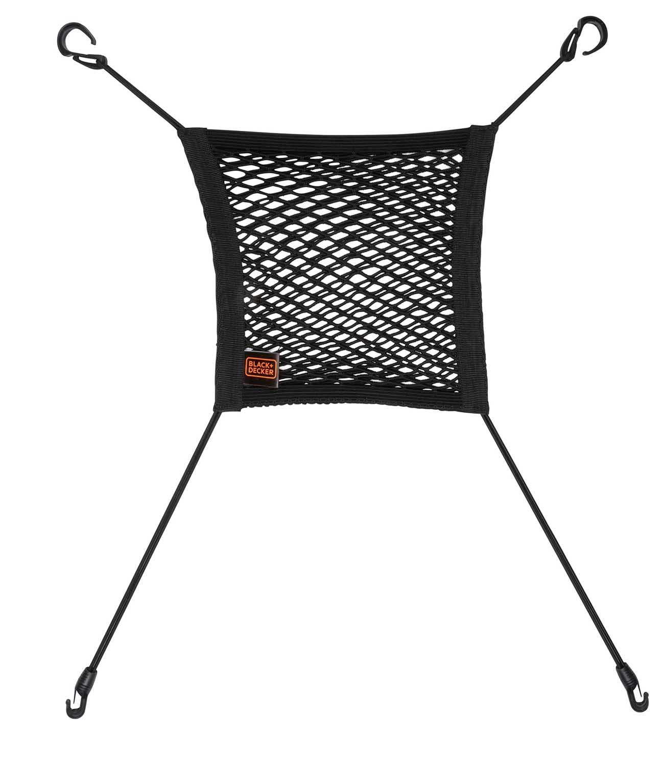Black+Decker Rücksitzorganizer Autositz-Aufbewahrungsnetz, Rücksitz organizer