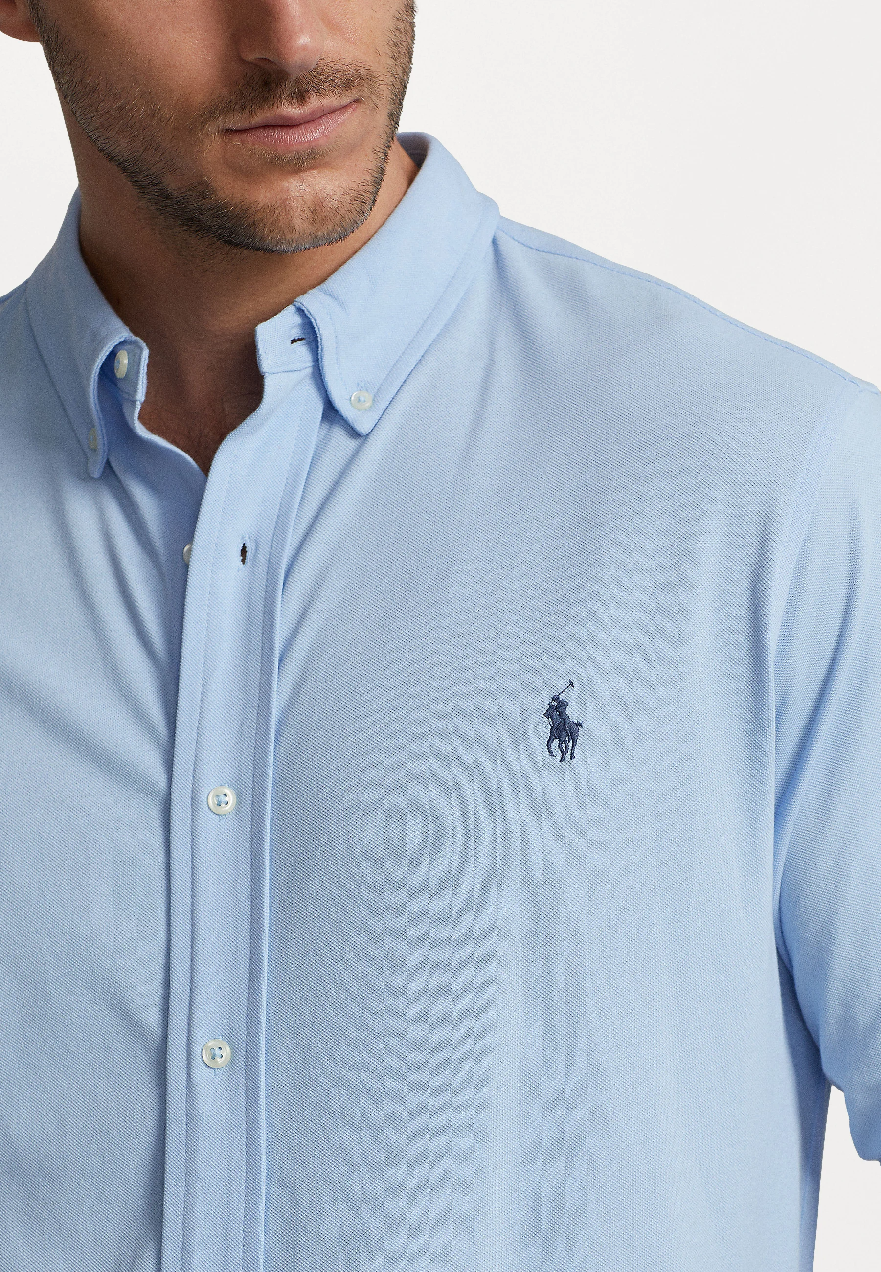 Camisa Polo Ralph Lauren Big & Tall MANGA LARGA