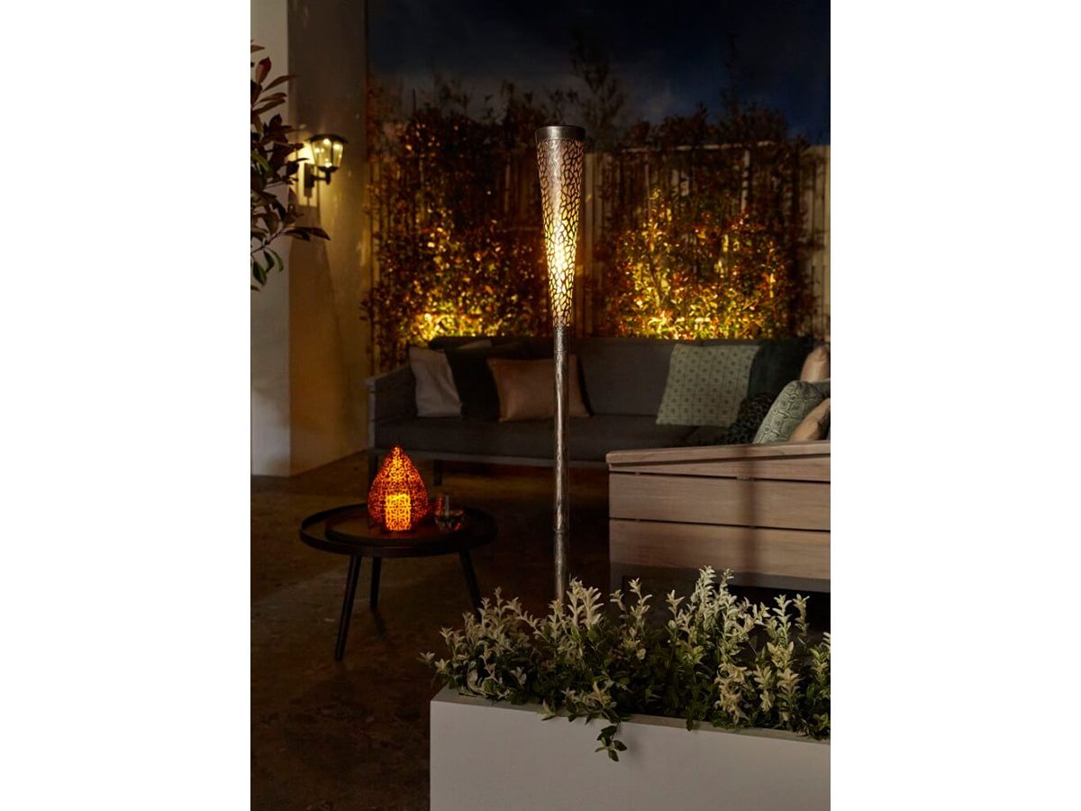 Luxform Plymouth Solar-Gartenfackel