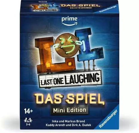 Last One Laughing - Das Spiel Mini Edition - Kartenspiel ab 14 Jahren