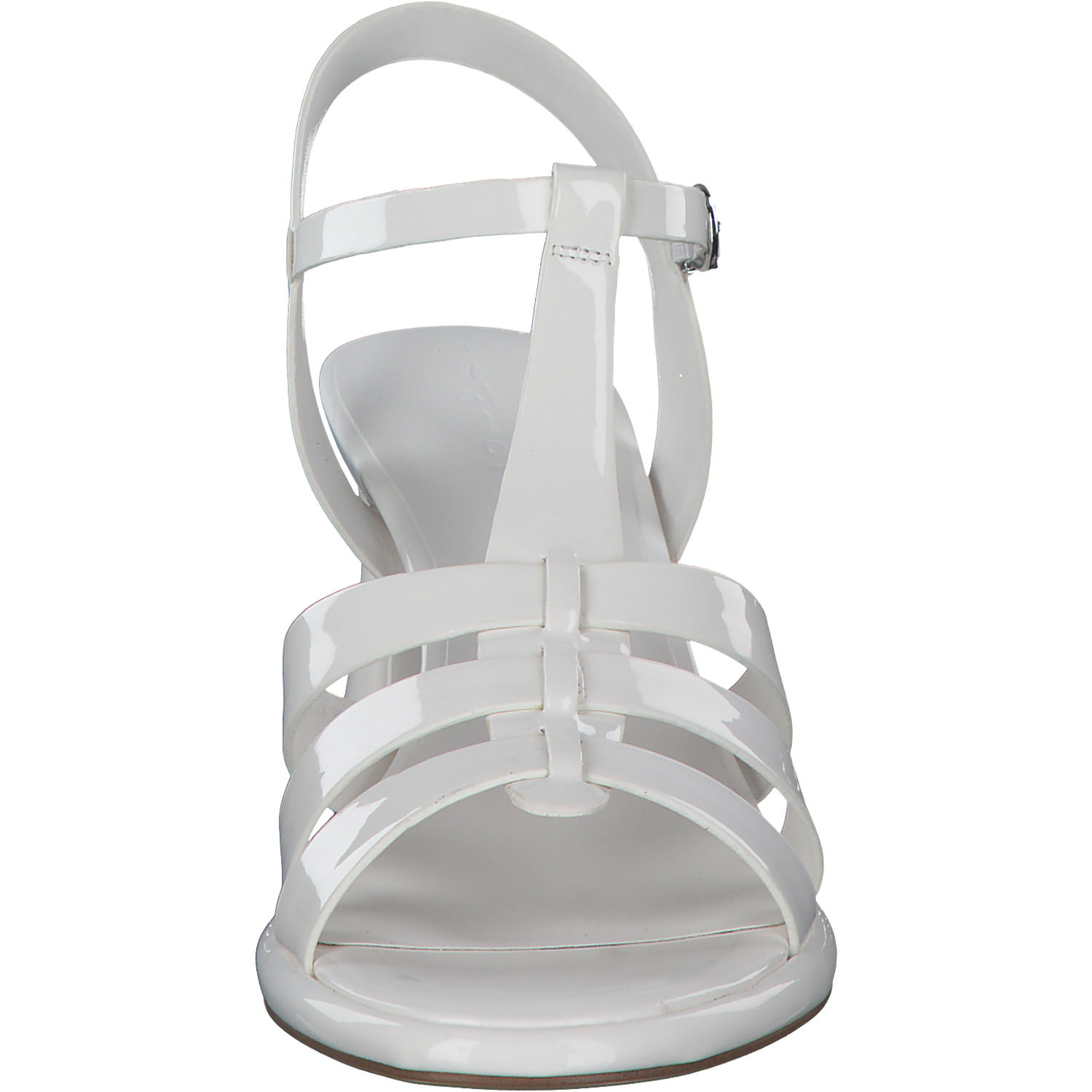 Tamaris 28031, Plateau-Sandaletten, Damen, WHITE PATENT