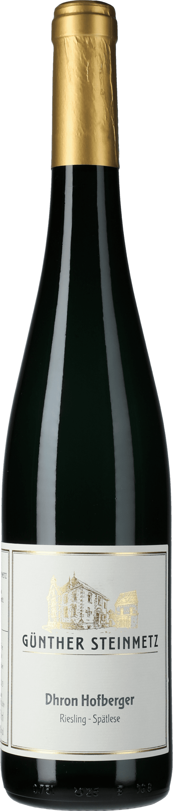 Günther Steinmetz: Riesling Dhroner Hofberg Spätlese 2022