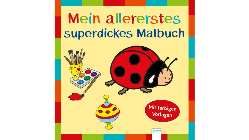 Buch - ARENA   - Mein allererstes superdickes Malbuch