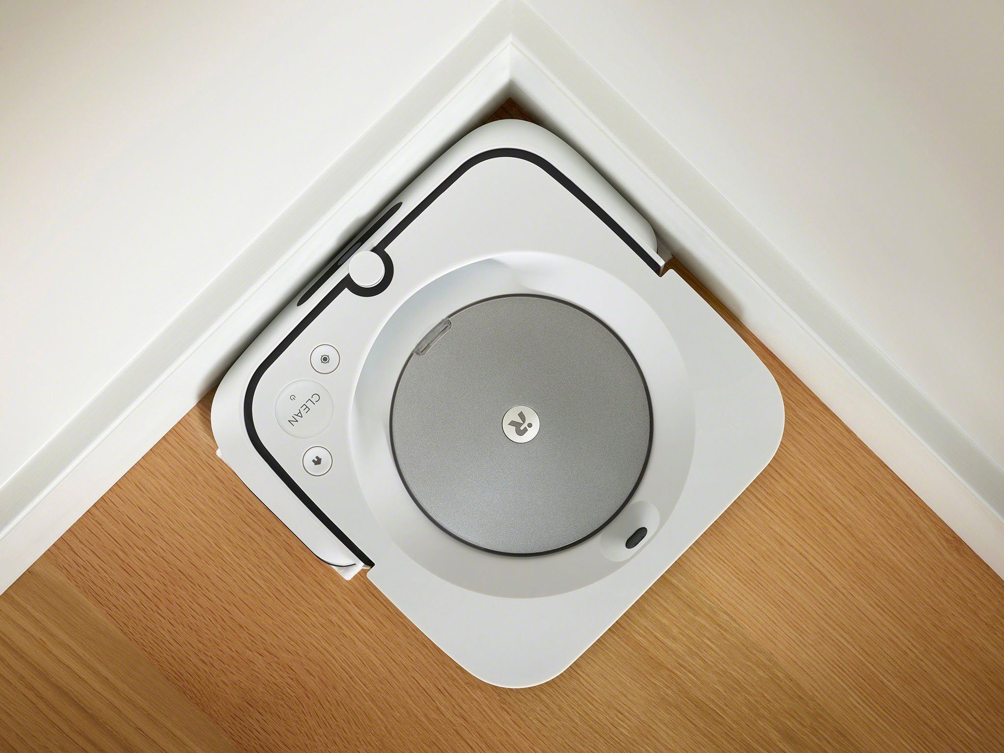 iRobot Wischroboter Braava jet m6 (m6138), beutellos, App-/Sprachsteuerung, Nasswischen und Trockenfegen, Kartierung