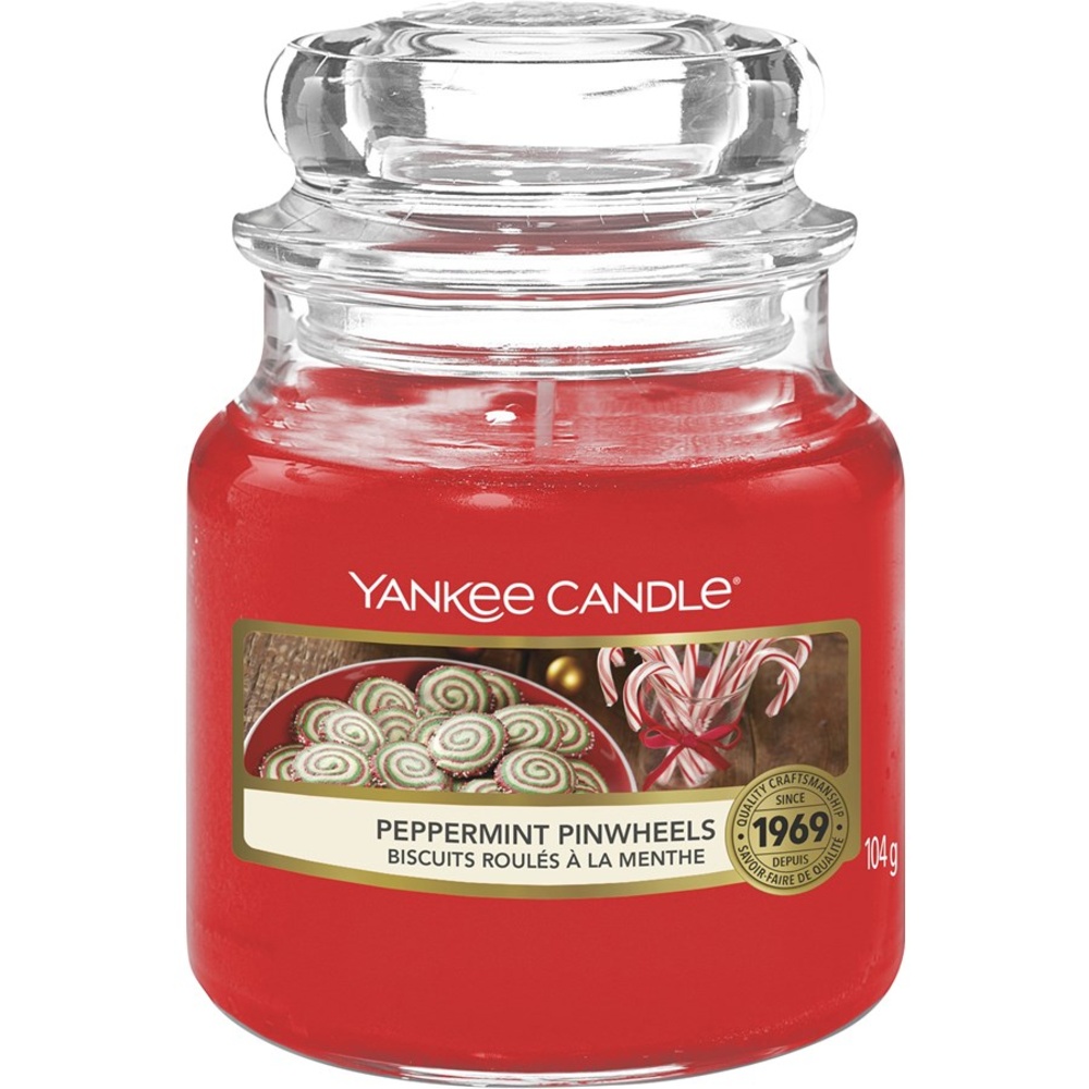 Yankee Candle Bougies parfumées Peppermint Pinwheels Bougie