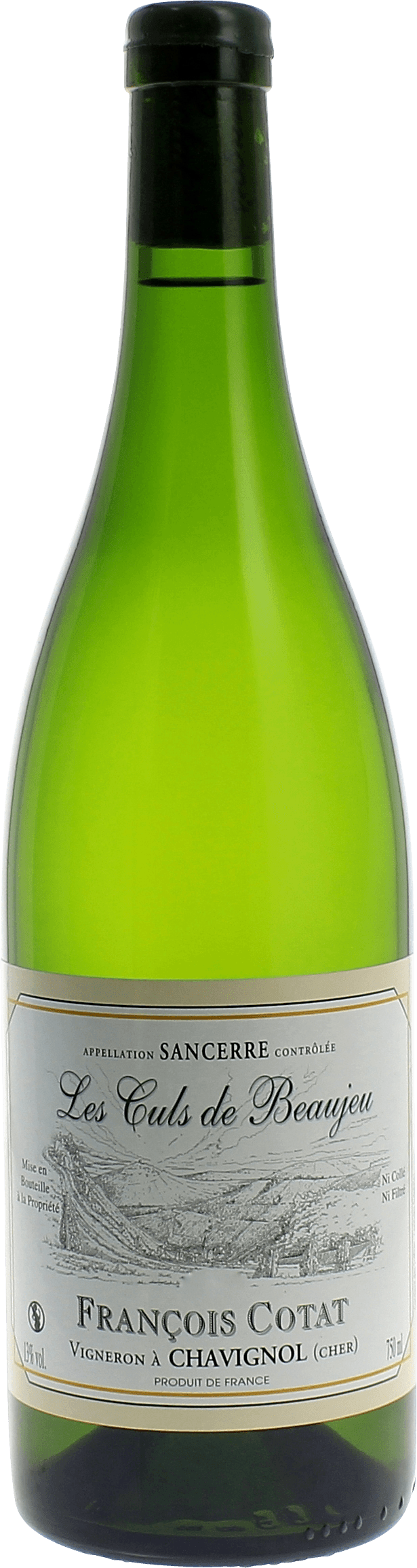 Sancerre blanc les culs de beaujeu cotat 2022