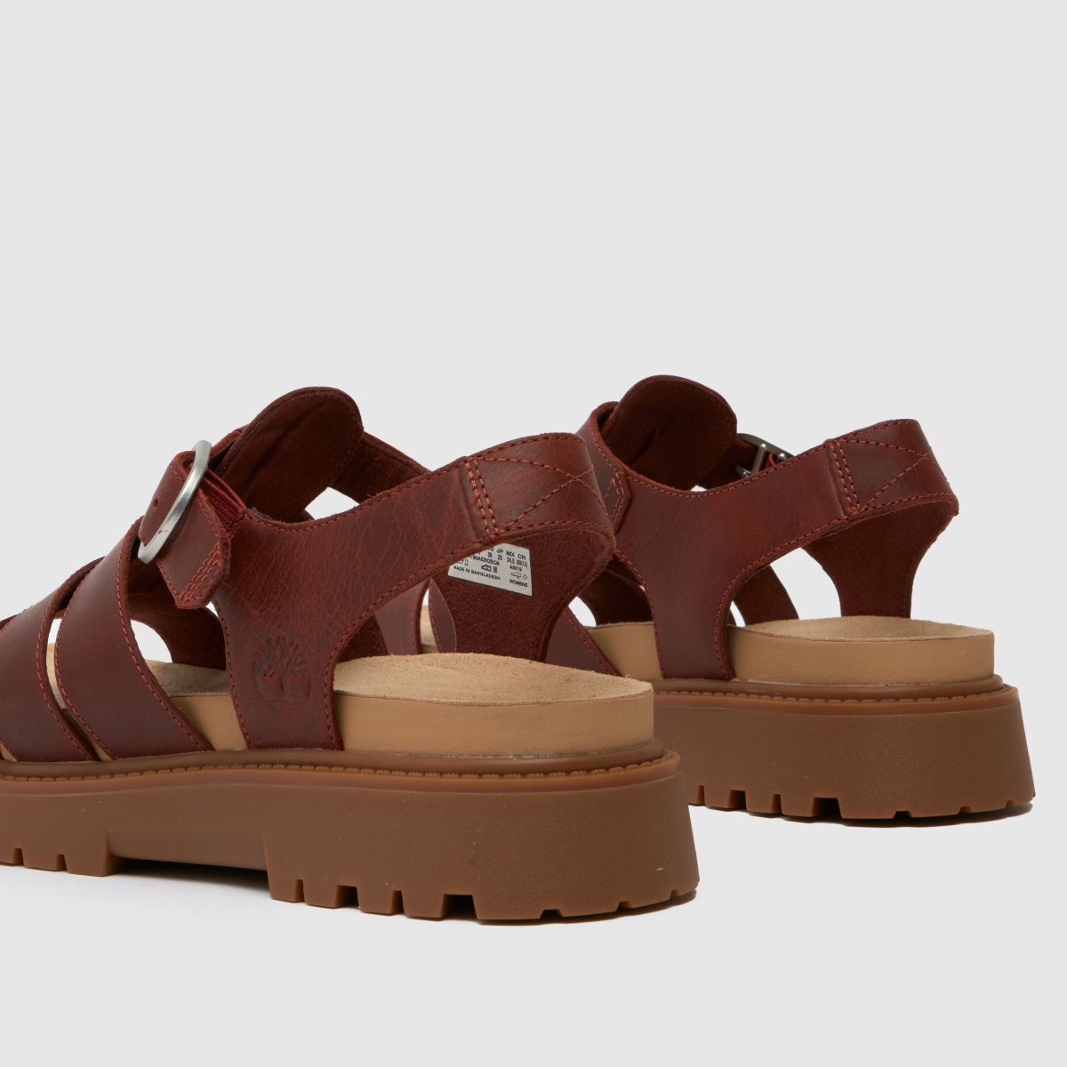 Timberland Clairemont Way halász szandál piros színben