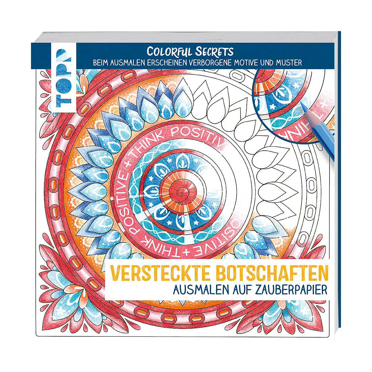 Colorful Secrets - Versteckte Botschaften (Ausmalen auf Zauberpapier)