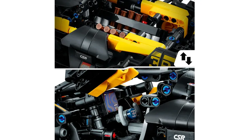 LEGO Technic 42151 Bugatti-Bolide, Auto-Modellbausatz und Spielzeug